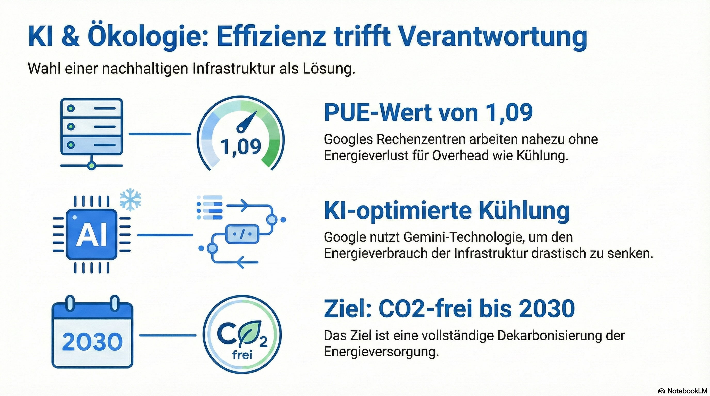 Illustration von grüner Technologie