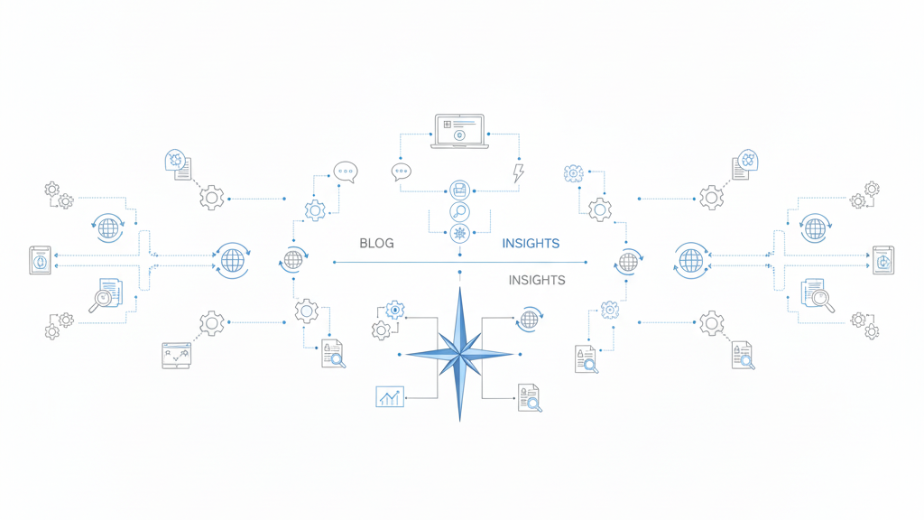 Insights vs. Blog Grafik